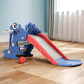 Keezi Kids Slide Basketball Hoop Playground 90cm Dragon Blue