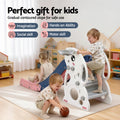 Keezi Kids Slide Basketball Hoop Playground Set 147cm Rabbit