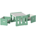 Keezi 3PCS Kids Table Chairs Set HDPE Plastic