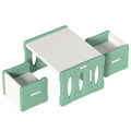 Keezi 3PCS Kids Table Chairs Set HDPE Plastic