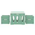 Keezi 3PCS Kids Table Chairs Set HDPE Plastic