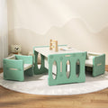 Keezi 3PCS Kids Table Chairs Set HDPE Plastic