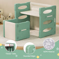 Keezi 3PCS Kids Table Chairs Set HDPE Plastic