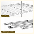 Artiss 5-Tier Kitchen Rack Shelf Shelving 90x35x182CM Adjustable Metal Storage Shelves