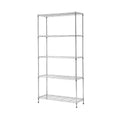 Artiss 5-Tier Kitchen Rack Shelf Shelving 90x35x182CM Adjustable Metal Storage Shelves