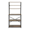 Artiss 6-Tier Microwave Shelf Rack 80cm x 167cm 6 Hooks