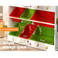 Keezi Kids Bookshelf 3 Tier Toy Storage Organiser 6 Bins