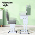 Keezi Kids Study Desk Chair Set Adjustable Ergonomic Green LED