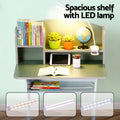 Keezi Kids Study Desk Chair Set Adjustable Ergonomic Green LED