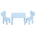 Keezi Kids Table 2 Chairs Set Blue