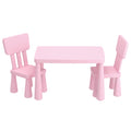 Keezi Kids Table 2 Chairs Set Pink