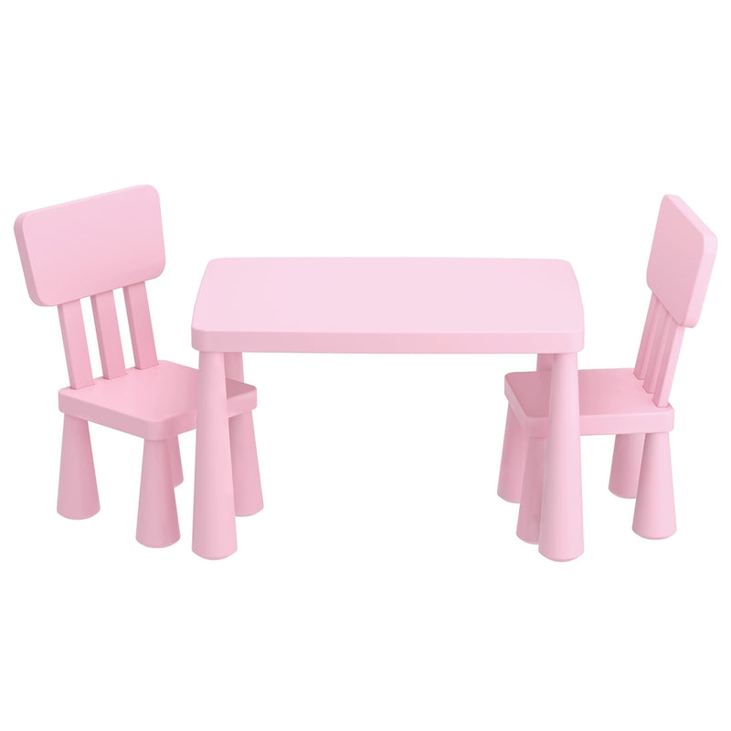 Keezi Kids Table 2 Chairs Set Pink