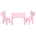 Keezi Kids Table 2 Chairs Set Pink