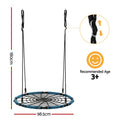 Gardeon Tree Swing Net Hammock 98.5cm for Backyard Porch Outside Playground