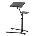 Artiss Height Adjustable Laptop Desk Black Computer Table Tiltable