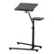 Artiss Height Adjustable Laptop Desk Black Computer Table Tiltable
