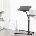 Artiss Height Adjustable Laptop Desk Black Computer Table Tiltable