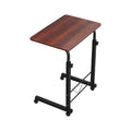 Artiss Adjustable Laptop Desk Table 60cm Dark Wood