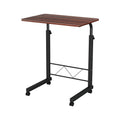 Artiss Adjustable Laptop Desk Table 60cm Dark Wood
