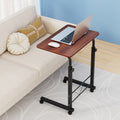 Artiss Adjustable Laptop Desk Table 60cm Dark Wood