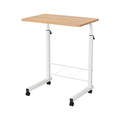 Artiss Adjustable Laptop Desk 60cm Light Wood