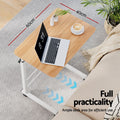 Artiss Adjustable Laptop Desk 60cm Light Wood