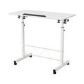 Artiss Adjustable Laptop Desk 80cm White