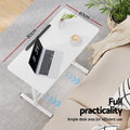 Artiss Adjustable Laptop Desk 80cm White