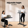 Artiss 70cm Height Adjustable Laptop Desk Mobile Workstation