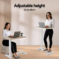 Artiss 70cm Laptop Desk Height Adjustable Mobile Workstation