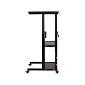 Artiss 60cm Height Adjustable Mobile Laptop Desk Computer Workstation