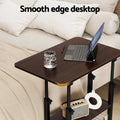 Artiss 60cm Height Adjustable Mobile Laptop Desk Computer Workstation