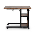 Artiss 3 Tier Mobile Laptop Desk Tiltable Wheels Adjustable