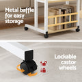 Artiss 60cm Laptop Desk Height Adjustable Mobile Workstation