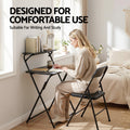 Artiss Foldable Laptop Desk Study Black Home Office