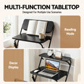 Artiss Foldable Laptop Desk Study Black Home Office