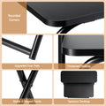 Artiss Foldable Laptop Desk Study Black Home Office