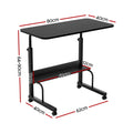 Artiss 80cm Laptop Desk Portable Sit Stand Height Adjustable