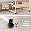 Artiss Laptop Desk Portable Sit Stand Desks Height Adjustable Workstation 80CM White