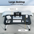 Foldable Laptop Desk Lap Tray Portable Adjustable Stand Sofa Bed