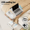 Artiss 60cm Laptop Desk Fan White Cooling Table