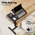 Artiss 60cm Laptop Desk Table Fan Cooling Black