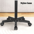 Artiss Laptop Desk 60CM Portable Height Adjustable Caster Wheels Black