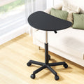 Artiss Laptop Desk 60CM Portable Height Adjustable Caster Wheels Black