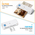 Devanti A4 Laminator Hot Cold Thermal Anti-Jam Office School White
