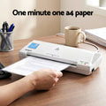 Devanti A4 Laminator Hot Cold Thermal Anti-Jam Office School White