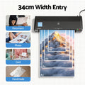 Devanti A3 Laminator Machine Hot Cold Thermal Anti-Jam Office Home Black