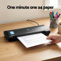 Devanti A3 Laminator Machine Hot Cold Thermal Anti-Jam Office Home Black