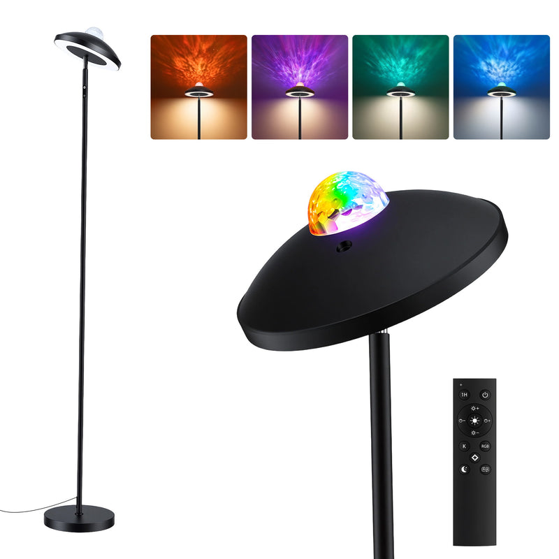 Artiss LED Floor Lamp Galaxy Projector Remote 178cm RGB Aurora Timer