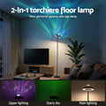 Artiss LED Floor Lamp Galaxy Projector Remote 178cm RGB Aurora Timer